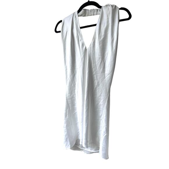 Show Me Your MuMu White Halter Mini Dress - Picture 2 of 12